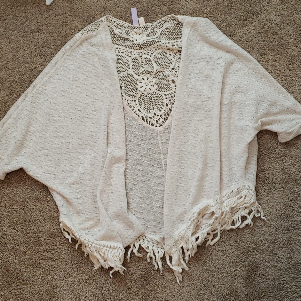 Dorman sleeve cardigan